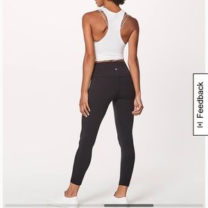 Black lululemon align ll pants